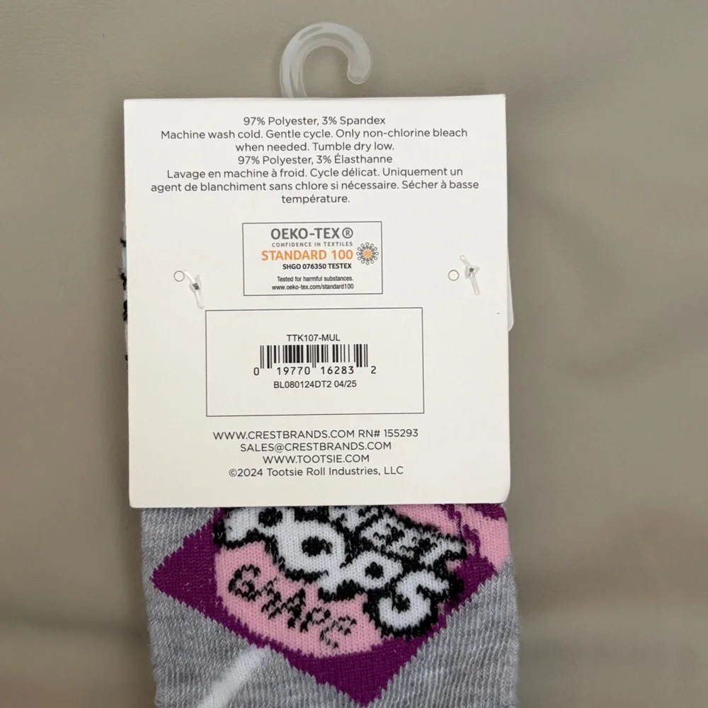 🆓 | Kids Socks • Charms SweetPop Lollipop size 9-3.5